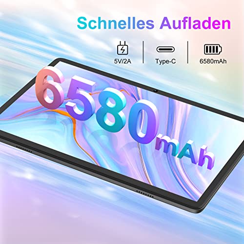 OSCAL Tablet 10 Zoll(2023) 14GB+128GB/1TB Erweiterung, 4G-LTE Dual SIM Android mit FHD IPS Display, 13+8MP Kamera, Octa-Core CPU, 6580mAh Akku, 2.4G/5G WiFi, Bluetooth 5.0, GPS, Widevine L1 – Bild 7