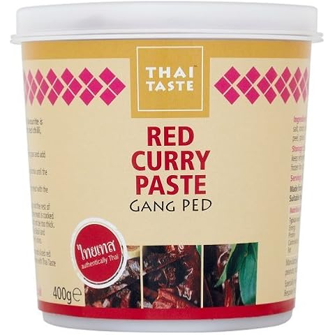 Thai Taste Red Curry Paste in Tub, 400g Cover