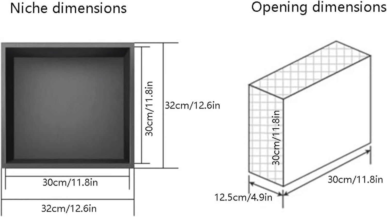 Gabinete de medicina empotrable de pared LED – Almacenamiento de baño y cocina de acero inoxidable