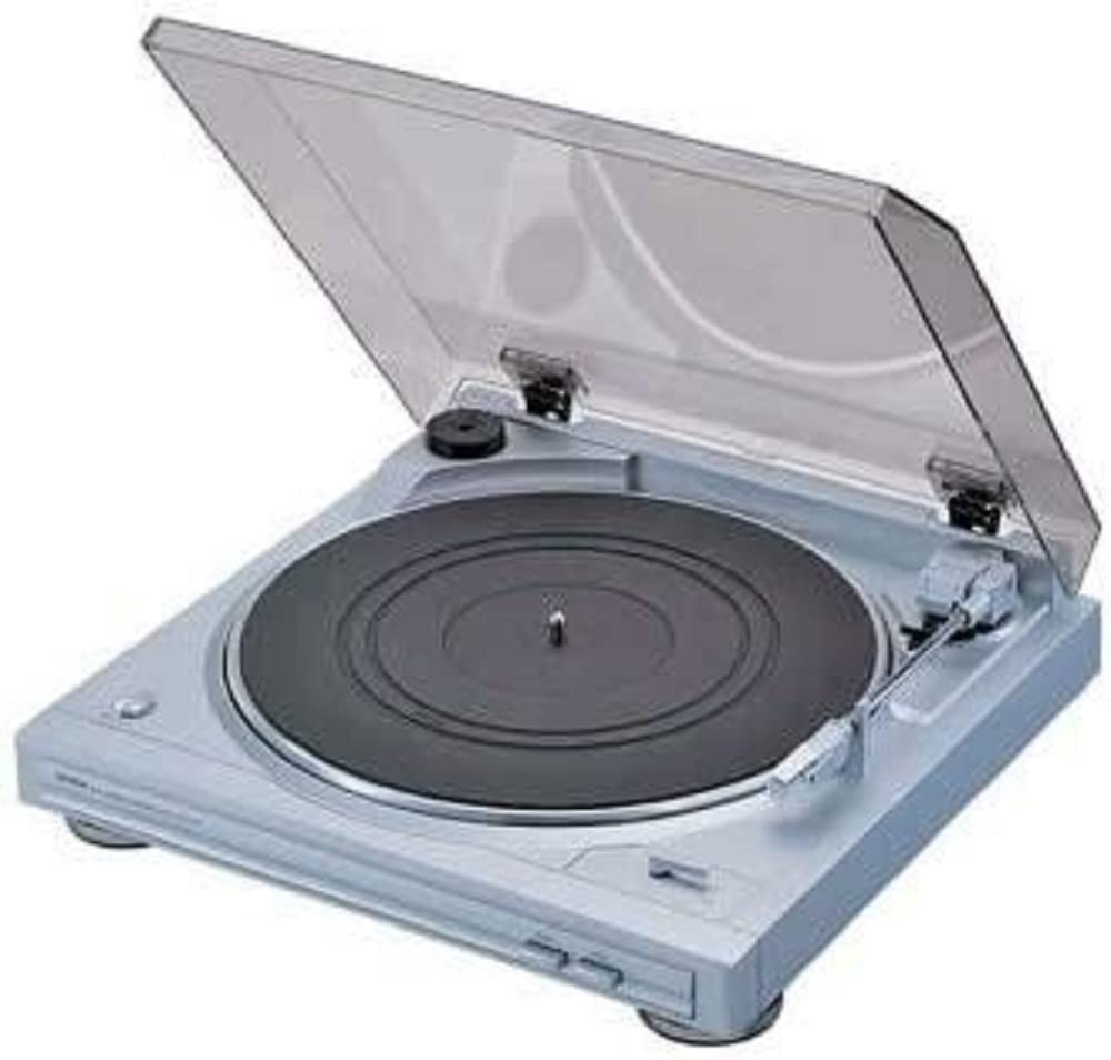 Denon DP-29 F Giradiscos Automático, Plata + Hama Cepillo de Fibras de Carbono para Vinilos (Limpieza Antiestática), Negro/Plata