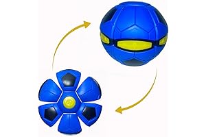 Interactive Flying Phlat Ball Dog Toy: A Frisbee Adventure For Your Furry Friend