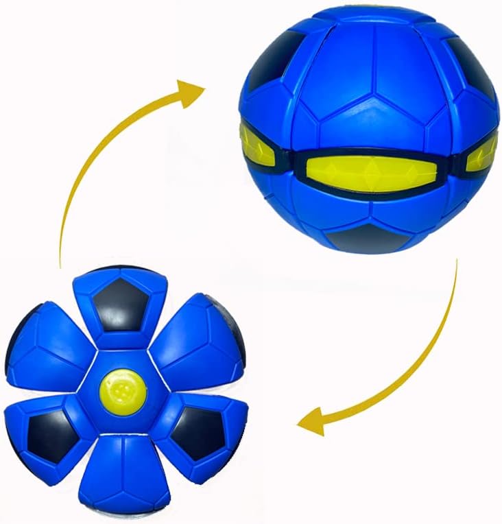 wwuddong Bola mágica Juguete de bola mágica Platillo volador Bola mágica Juguete volador portátil Platillo volador creativo Platillo volador
