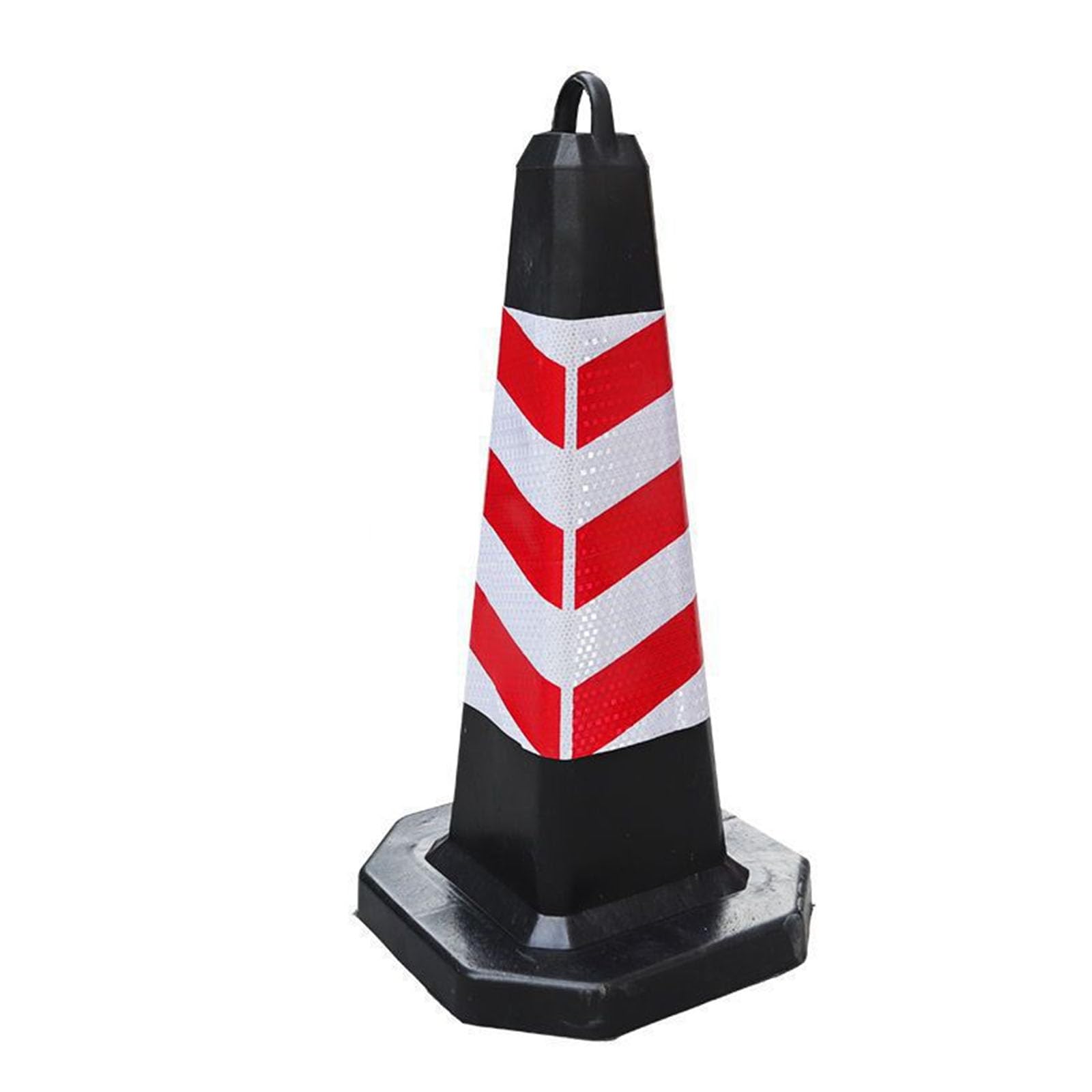 WQPMNYG Personalized Traffic Cone with Reflective Collar - Custom Logo Road Safety Cone for Construction Zones