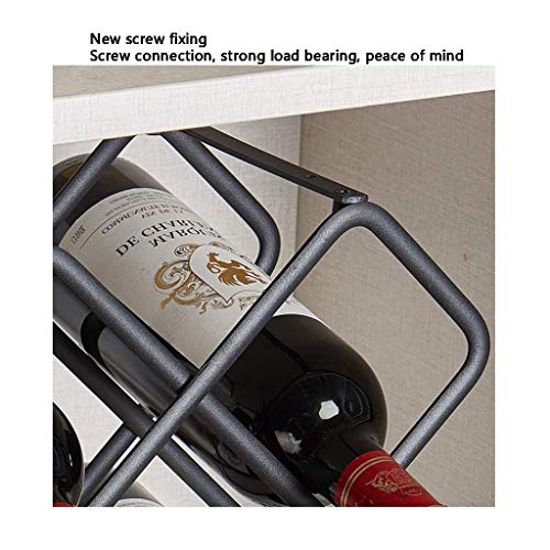 Estante para vino minimalista moderno expositor de botellas para cocina 6