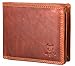 Produktbild MATADOR Herren Leder Portemonnaie TüV geprüfter RFID & NFC Schutz Geldbörse Vintage Braun