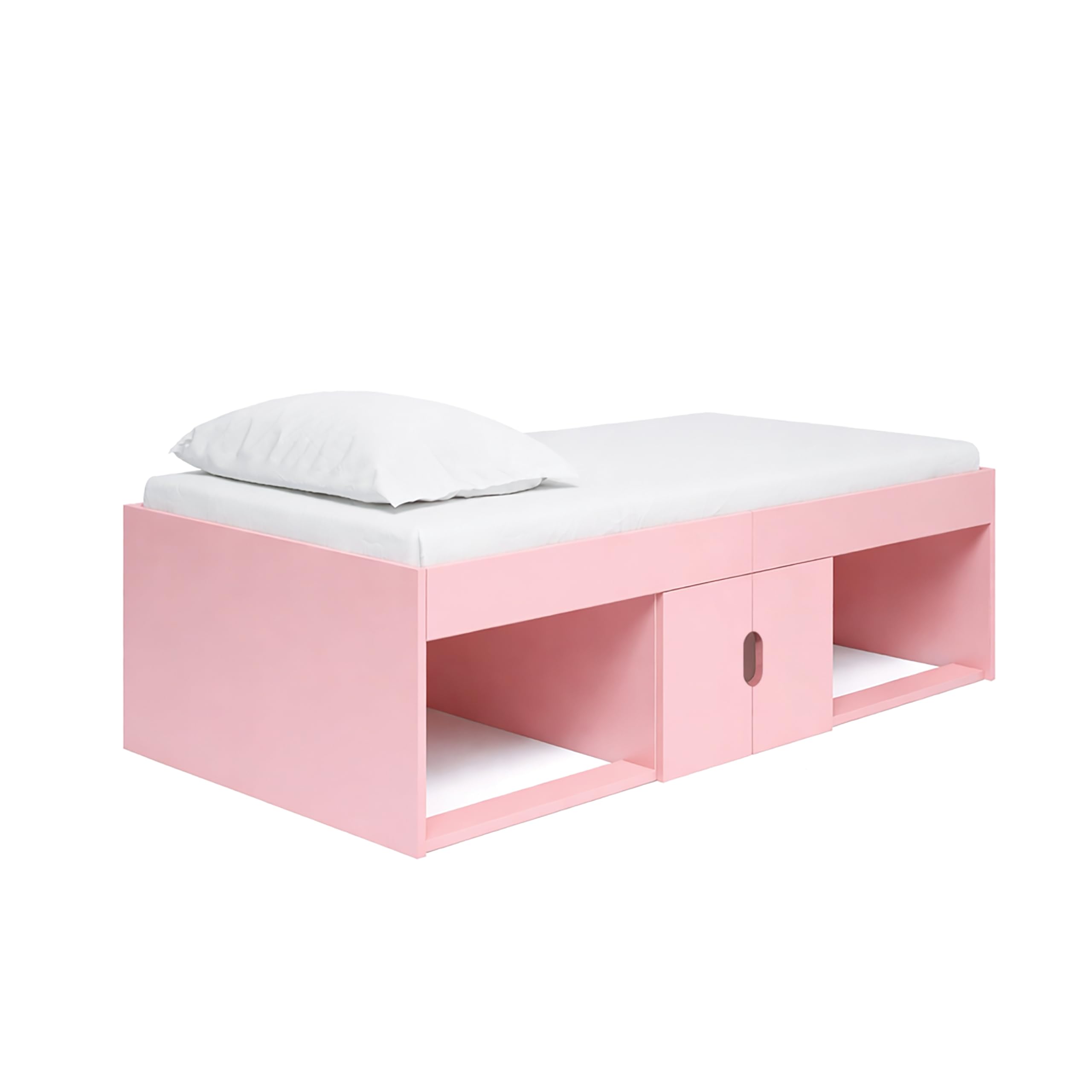 Kidsaw Low Single 3Ft Cabin Bed FramePink from B&Q