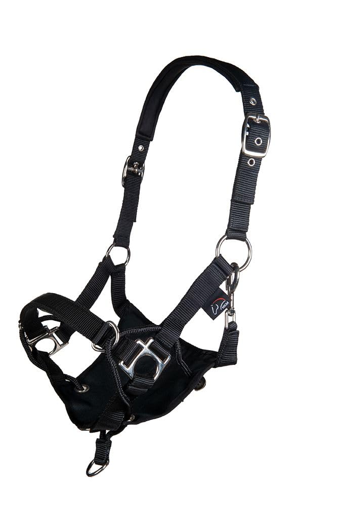 HKM Safe Control Style Halfter, Schwarz, Warmblut