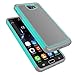 Tekcoo for Galaxy J7 Sky Pro Case/for Galaxy J7 V/J7V/J7 Perx Cute Case, [Tmajor] Shock Absorbing [Turquoise] Rubber Plastic Scratch Resistant Defender Bumper Hard Cover Cases for Samsung J7 2017