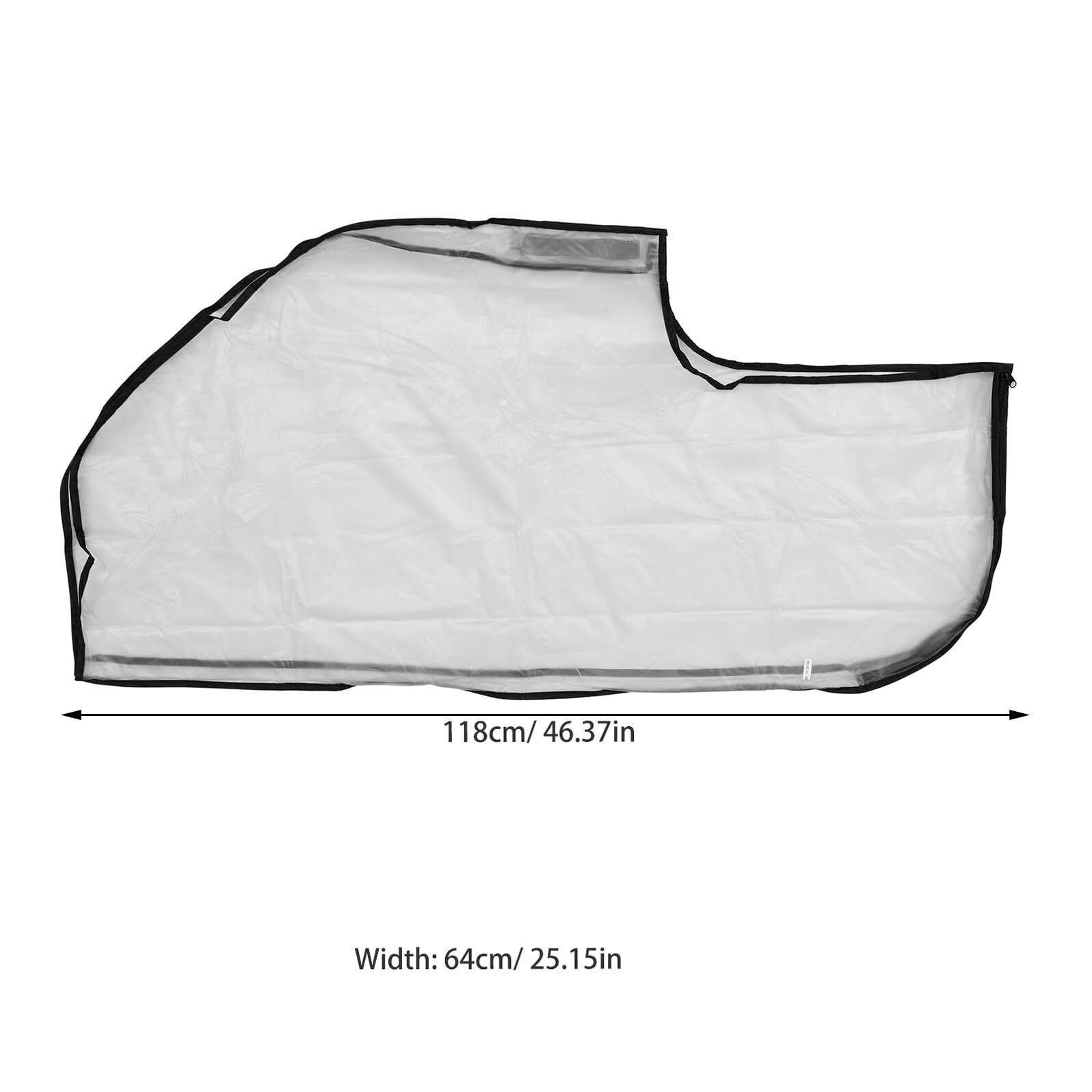 Alasum 2 Piezas Funda Transparente para Bolsa de Golf Cubierta y Antipolvo con Cremallera Protección para Palos y Carros de Golf Resistente la Lluvia Viento
