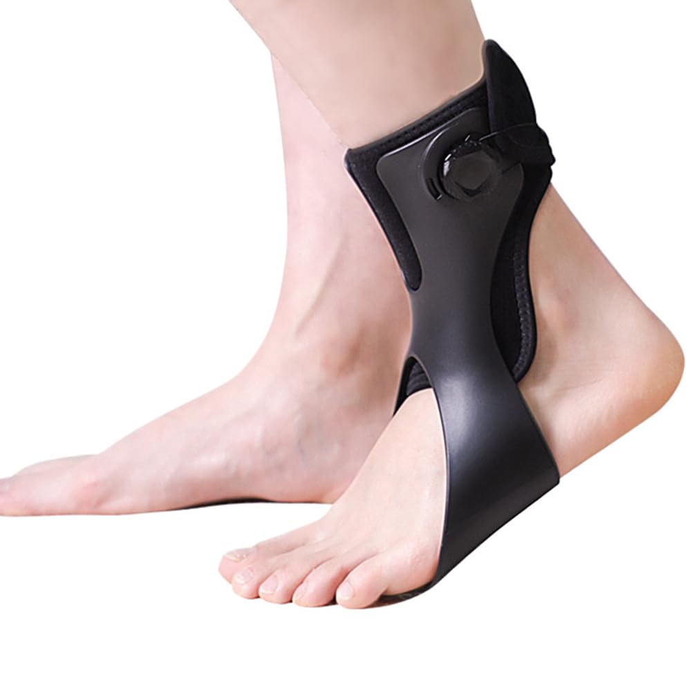 Orthèse de pied tombante – Orthèse de cheville réglable et légère pour aider et soutenir la marche, idéale pour la spasticité des membres et l'instabilité de la cheville