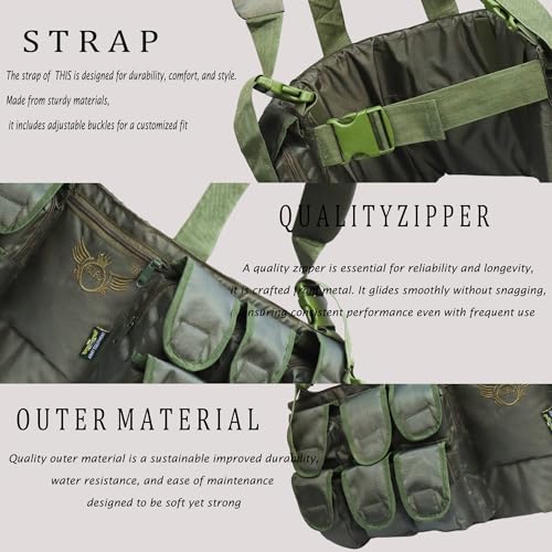 Image of Azad tactical vest for ary with stuff oragnizer and poches