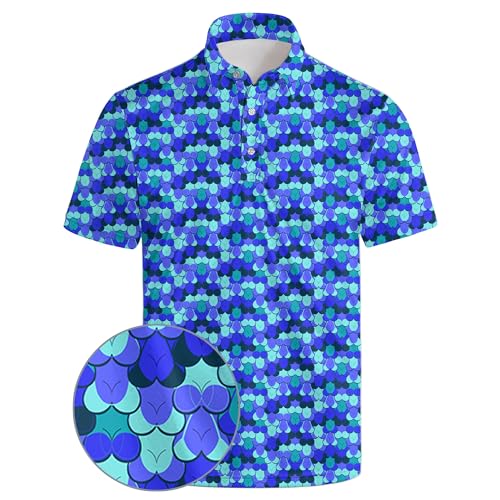 wunjqen Funny Golf Shirts for Men