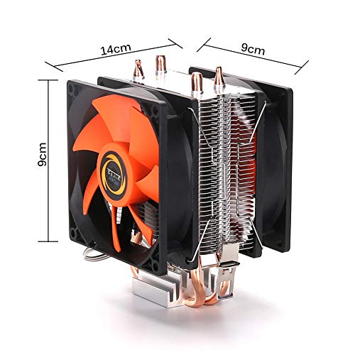 Maserfaliw CPU Fan Cooler Desktop Mudo Dissipador de calor Dissipador de calor CPU Fan Cooling Coole