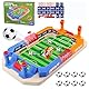 Fußball-Brettspiele, nicknack Fußball-Geschenke für Jungen, Tischfußballspiel mit 6 Mini-Fußball, Kicker-Brettspiel Fußballspielzeug für Kinder und Erwachsene