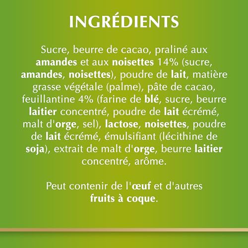 Tablette De Lait Création Praliné Feuilleté Lindt La Tablette De - vue 3