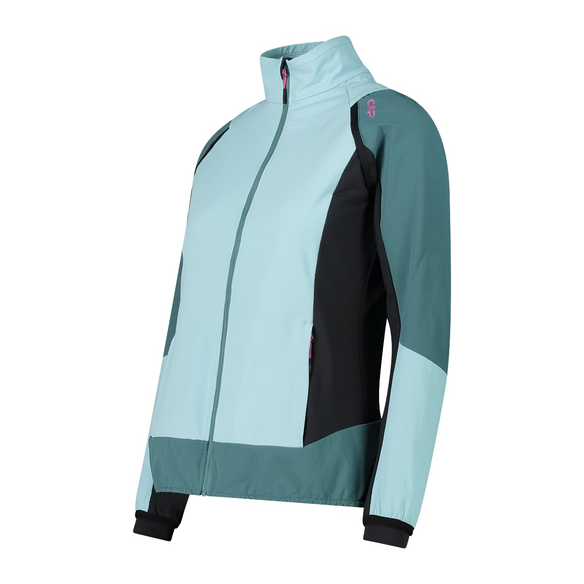 CMP Woman Jacket HYBRID with Detachable Sleeves Opale - 44