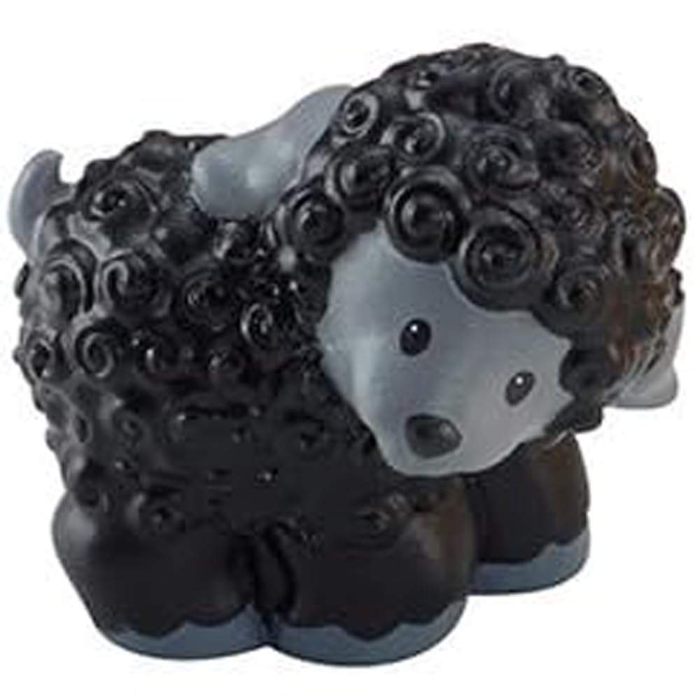 Replacement Part for Fisher-Price Little People Playset - CHD20 ~ Replacement Black Sheep Figure ~ Works with Fisher-Price Farm Playset and Other