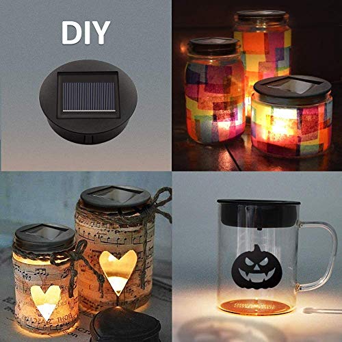 KZOBYD, set di 2 lampade solari di ricambio con