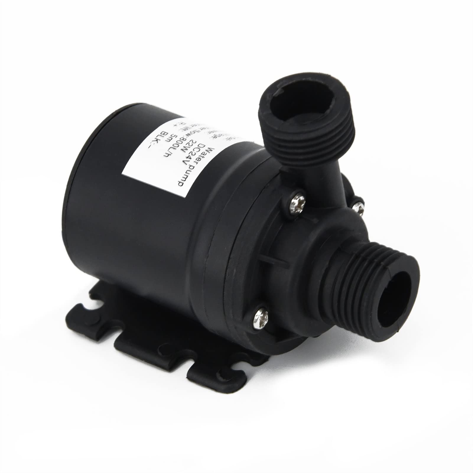 12V Ultra Quiet IP68 800L/H Brushless Motor Submersible Solar Water Heater Shower Floor Heating Booster Pump 19W (Color : 12V)