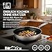 FIXLINE® BLACK FOREST Wokpfanne 28cm - Keramische Beschichtung - alle Herdarten inkl. Induktion - Backofengeeignet bis 230°C - Einfache Reinigung - Neuheit 2025