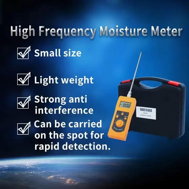 Image of LABART DM300 High Frequency Moisture Meter for Measuring Moisture Content of Soil, Silver Sand, Chemical Combination Powder, Coal Powder