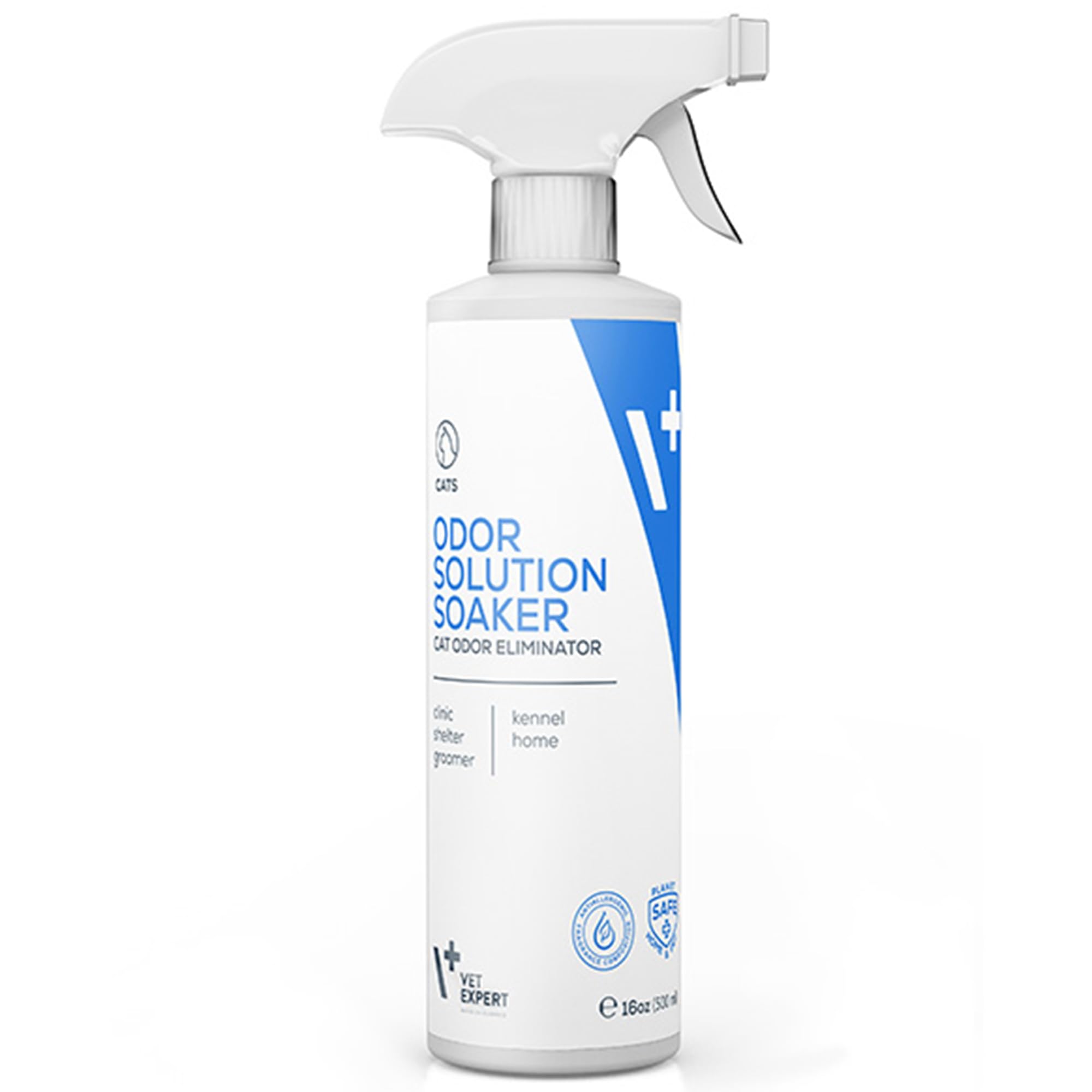 VET EXPERT ODOR SOLUTION SOAKER CAT ODOR ELIMINATOR + TRIGGER - neutralizator zapachów kotów 500 ml