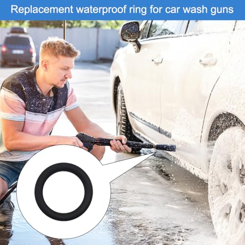 60 Pcs Power Pressure Washer O-Rings Replacement for 1/4 inch, 3/8 inch, M22 Quick Connect Coupler, Power Pressure Washer Hose O-Rings Set for Sealing Maintenance - Image 5