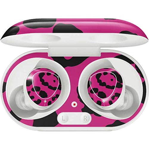 Skinit Decal Audio Skin Compatible with Galaxy Buds+ - Officially Licensed Skinit Originally Designed Rosy Leopard Design