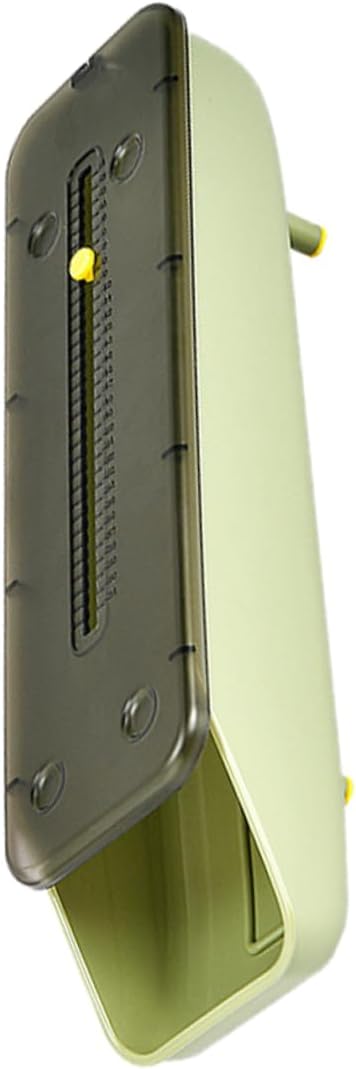 2pcs Stackable Plastic Holder Portable Refrigerator Storage Box Design Space-saving Organizer for Kitchen and Fridge Chicken Tray