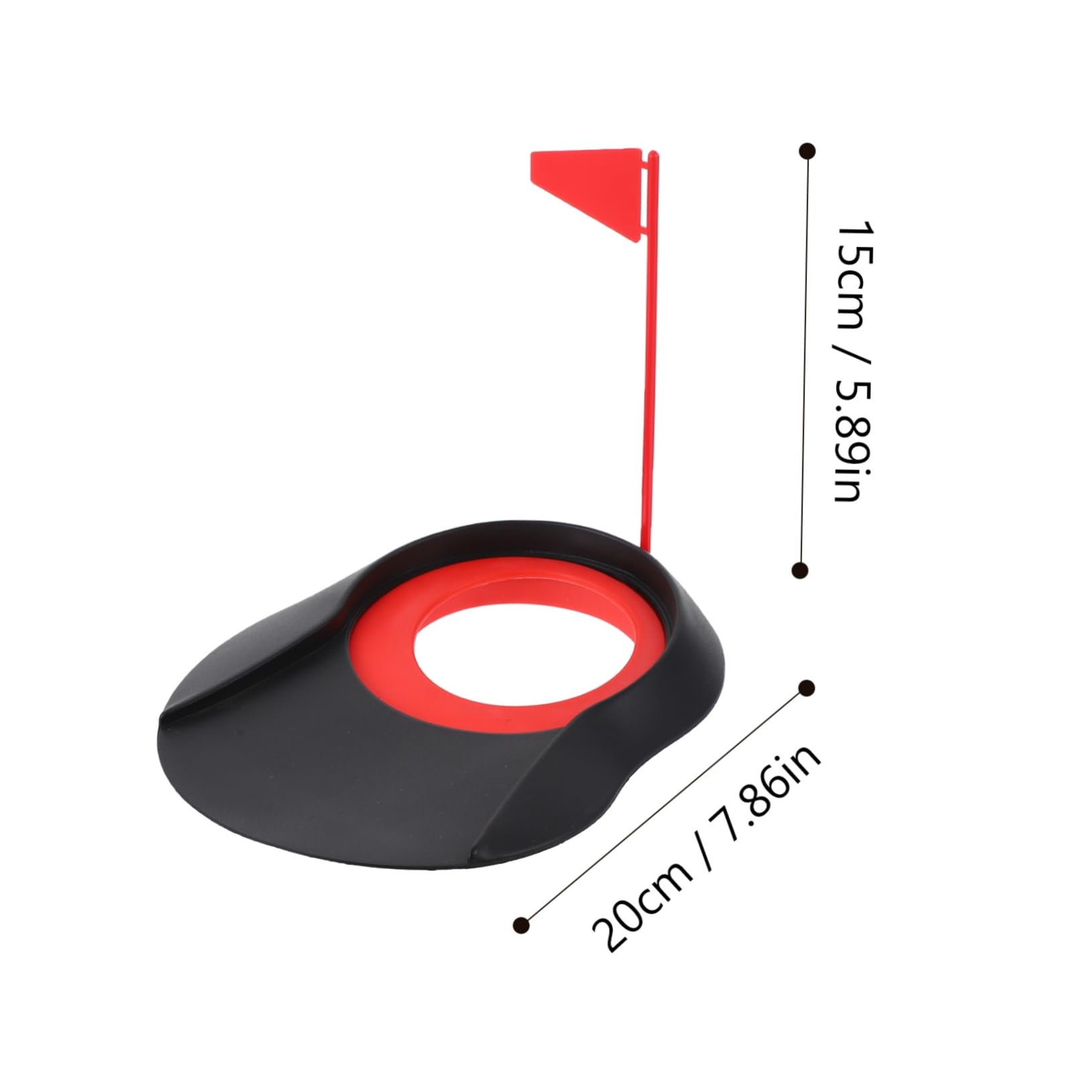 Gogogmee Golf Putter Cups Practice Hole Training Aid Device for Golfers Compact and Portable