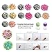 Russian Pipping Tips Set | 49 Pcs Cake Decorating Supplies Kit | 7 Russian Flower & 7 Ball Sphere & 7 Ruffle Icing Tips Nozzles Set | 21 Pastry Bag | 3 Single & 2 Tricolor Couplers | Guide | Gift Box