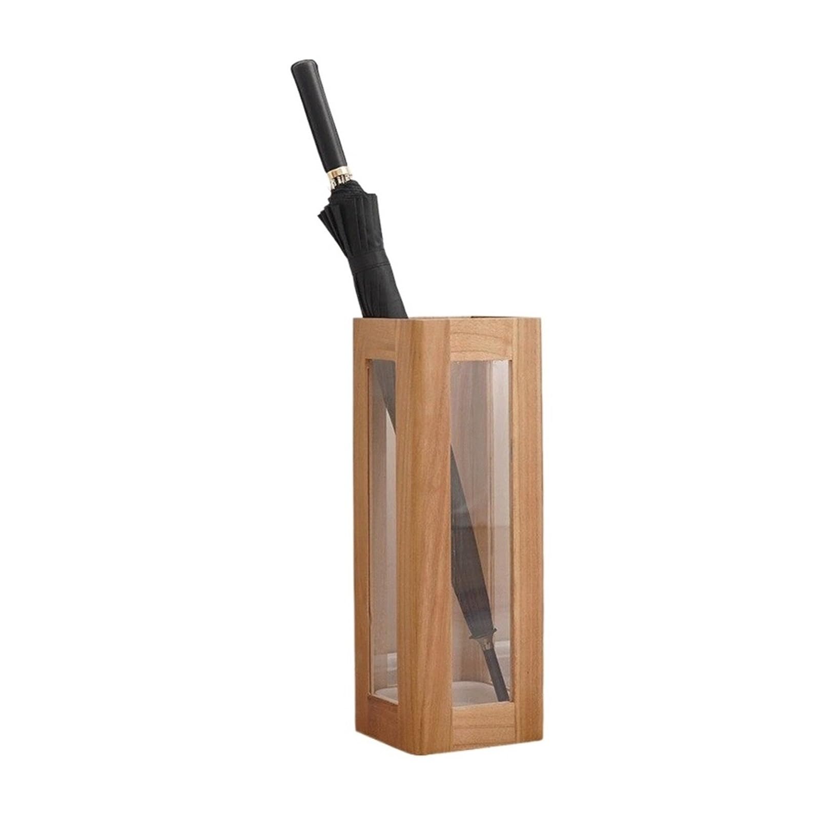 CFY652 Umbrella rack Umbrella Stand, Large-capacity Wooden, Perfect For Use At Home Office(Natural)
