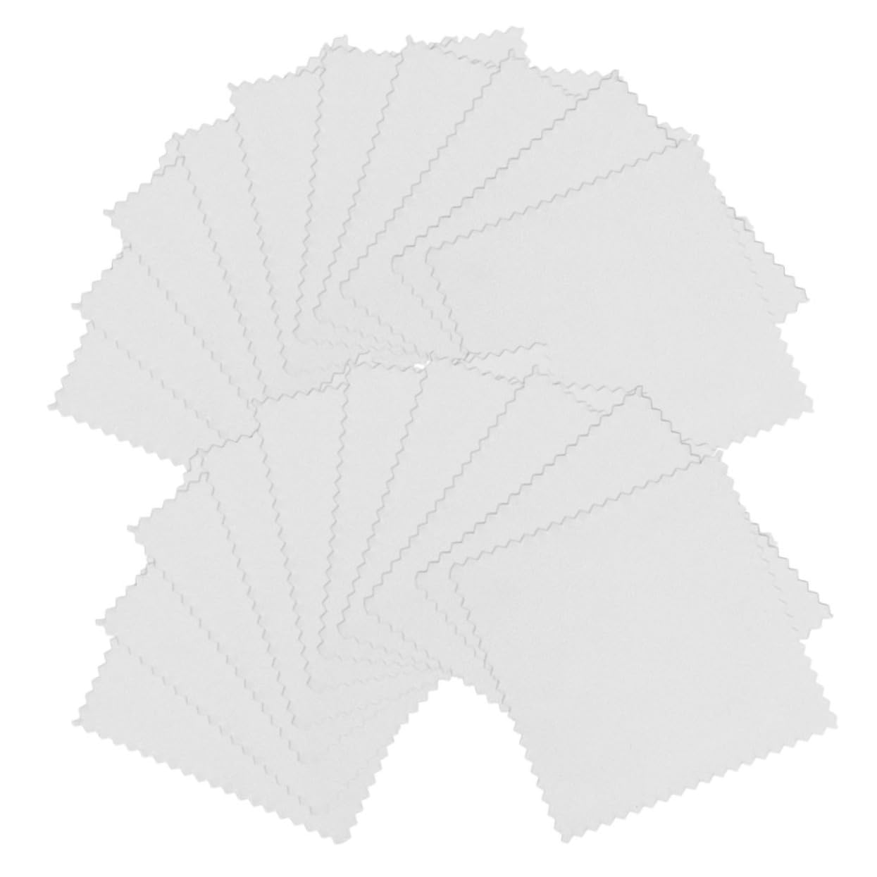 Lurrose 240pezzi Panno Microfibra per Pulizia Gioielli Occhiali e Schermi da Morbido e Portatile per Lucidare e Rimuovere Polvere da Superfici Delicate