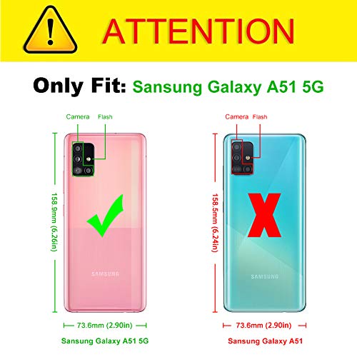 J&D Compatibile per Samsung Galaxy A51 5G Cover