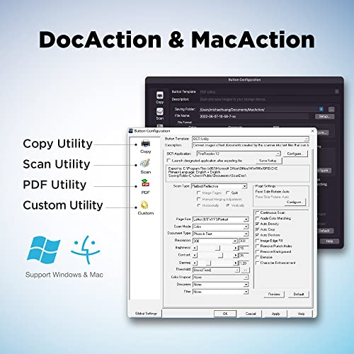 Plustek OpticSlim 2700 - High Speed Flatbed Scanner, 3sec Fast scan Speeds. Compact Design for Home and Home Office. Windows and Mac Support - Image 5