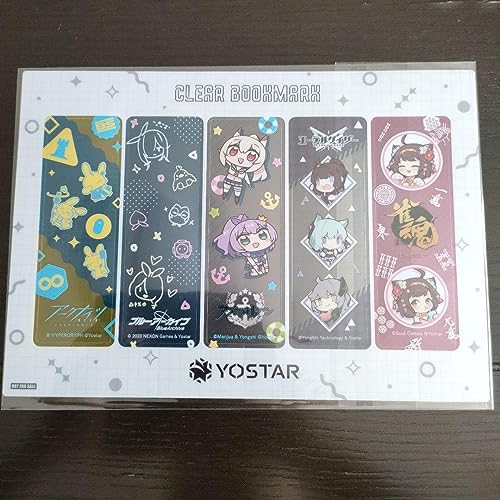 UN-GO ポストカードセット しおり 栞 コミケ Amazon | YOSTAR ブルアカ クリアブックマーク 栞 コミケ
