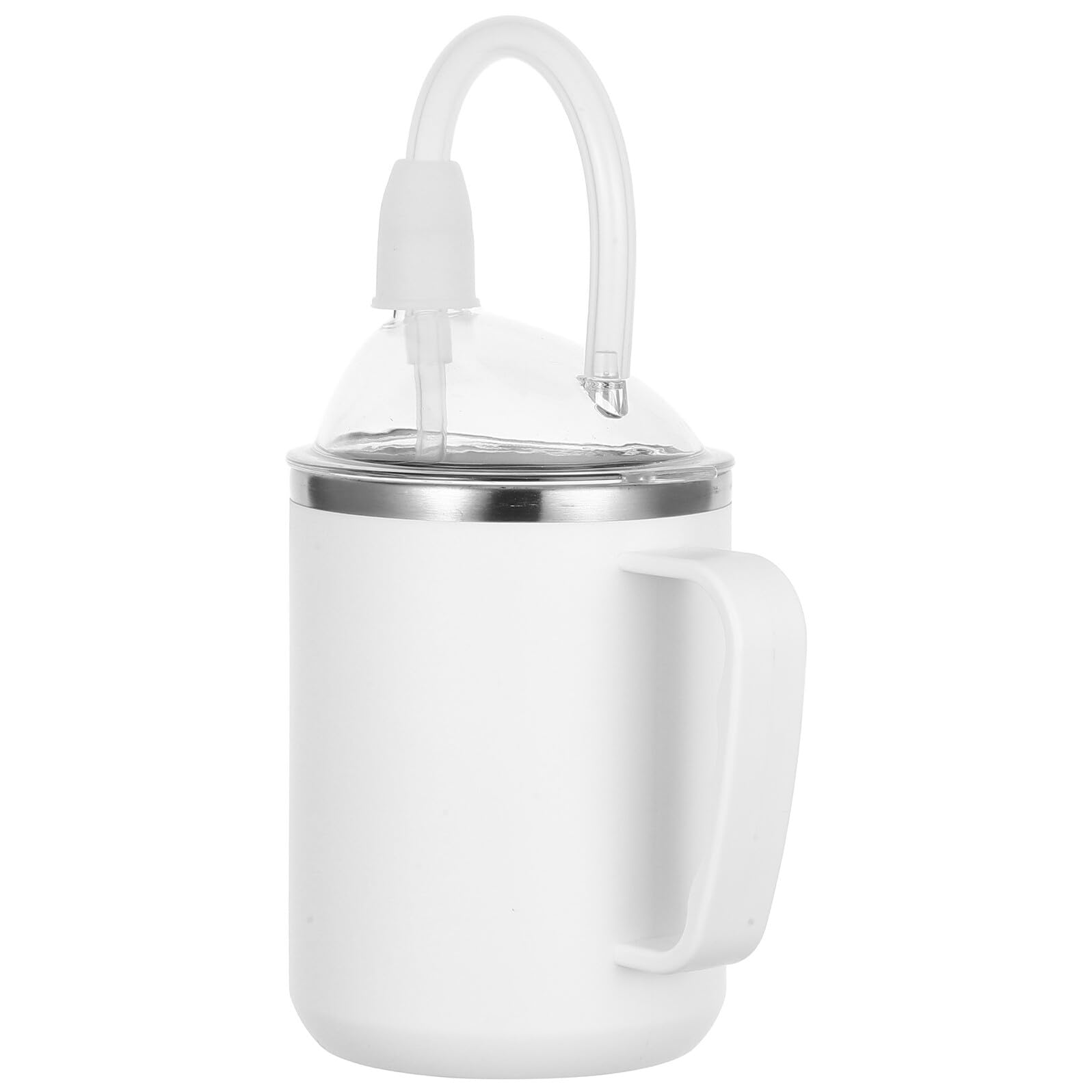 Leichter Auslaufsicherer Trinklernbecher 500 ml mit Strohhalm und Anti Erstickungs Design für Senioren und Pflegebedürftige Erwachsene