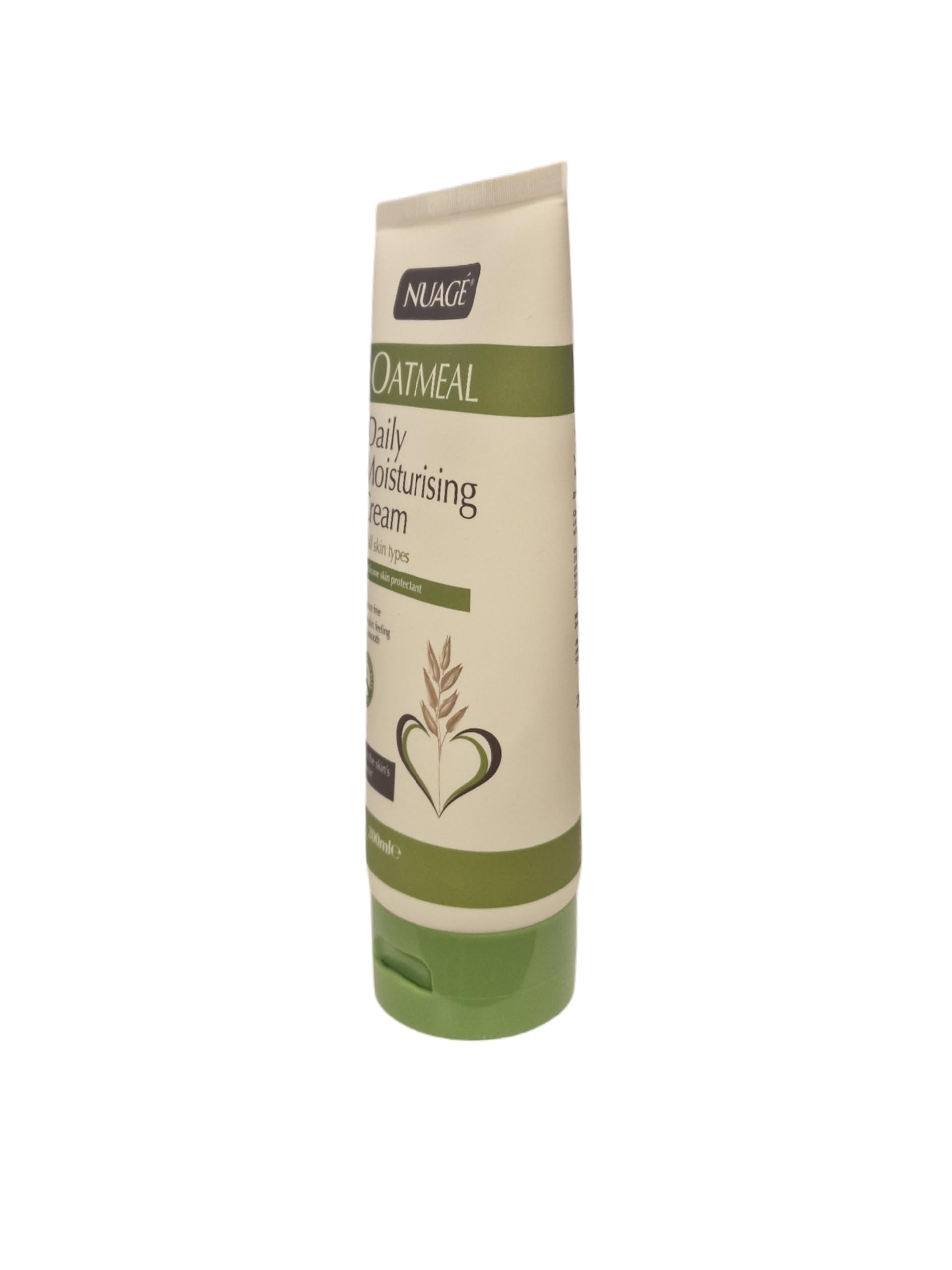 Nuage Oatmeal Daily Moisturizing Cream for All Skin Types with Soothing Oatmeal Extracts, Hydrating and Nourishing Formula, 200ml Tube - Image 3