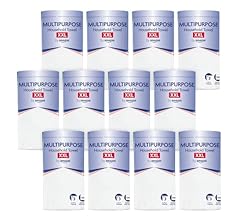 by Amazon Multipurpose Kitchen Roll, 3-Ply, XXL Household Towel, 12 Rolls (Pack of 1), 100 Sheets per Roll, FSC Certified