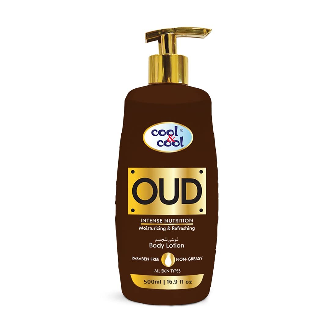Oud Body Lotion | Non Greasy & Paraben Free, 500ml