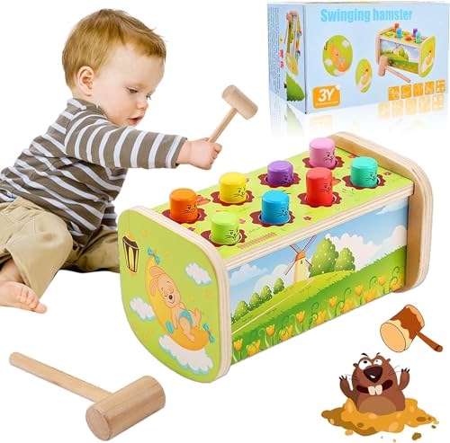 Gioco Del Martello – Colpisci La Talpa – Giocattolo Per Bambini, Battaglia A Colpi