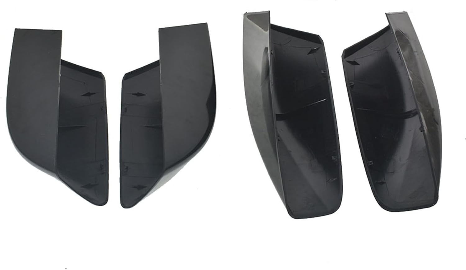 4PCS Black Plastic Roof Rack Rail End Cover Shell Replacement for 2003 2004 2005 2006 2007 2008 2009 4Runner N210
