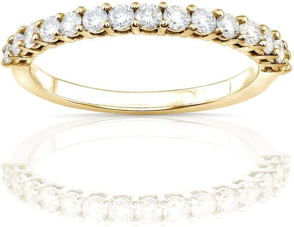 Kobelli Straight Diamond Band 1/2 carat (ctw) in 14kt Gold