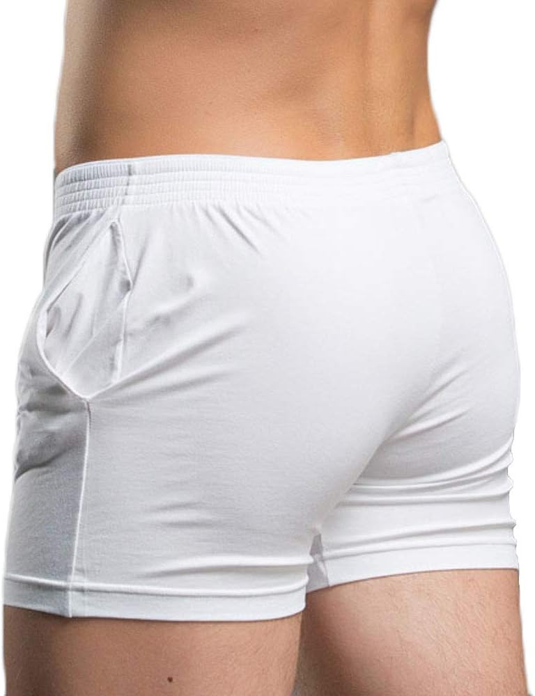 Rexcyril Men's Running Workout Active Shorts Cotton Gym Training Lounge Sleep Bottoms - Image 2