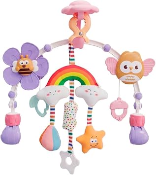 Arco Móbile Atividade 2 em 1 Para Berço Carrinho e Cadeirinha Crib Toy Maxi Baby (Sunday)