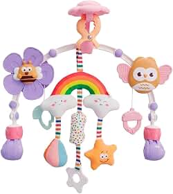Arco Móbile Atividade 2 em 1 Para Berço Carrinho e Cadeirinha Crib Toy Maxi Baby (Sunday)