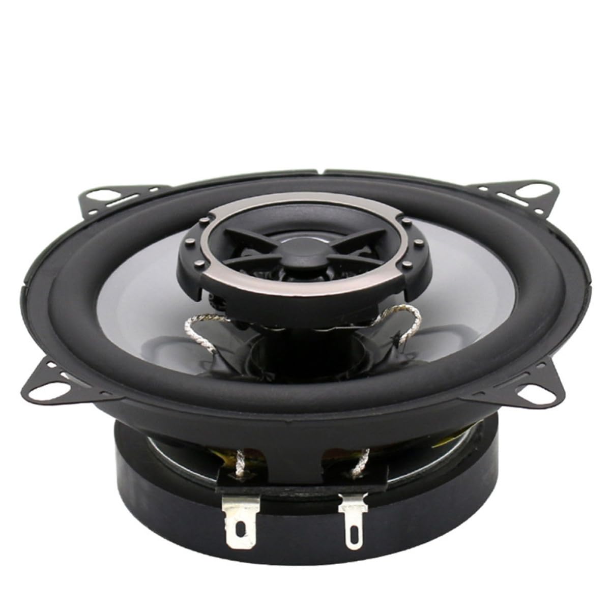 2 Piezas Altavoz Coaxial 150 de 4 Pulgadas, Doble Cono para Coche