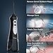 Ovonni Portable Water Flosser Cordless Oral Irrigator Electric USB Rechargeable Dental Care with 3 Modes and 200ML Water Tank IPX7 Waterproof Teeth Cleaner with 6 Jet Tips Replacement