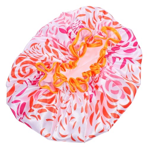 Bonnet pour le bain décoratif en satin pour vos moments de détente