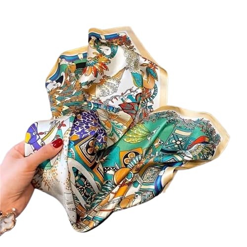 Image of Silk Head Scarf for Women - Luxury Satin Silk Hair Scarf, Soft Bandana Wrap for Sleeping, Hair Protection & Styling